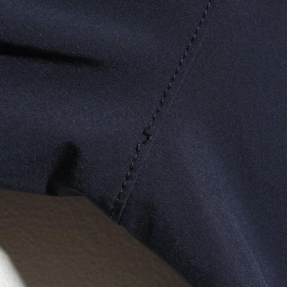 Athleta Chelsea Utility Wide Leg Pant High Rise Navy Blue Contrast Stitch Sz 16 - Picture 11 of 16